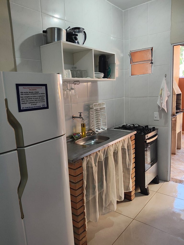 Chalé Bosque da Cocanha- chalé luxo